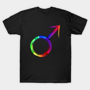 Symbols of planets luminescent paint T-Shirt